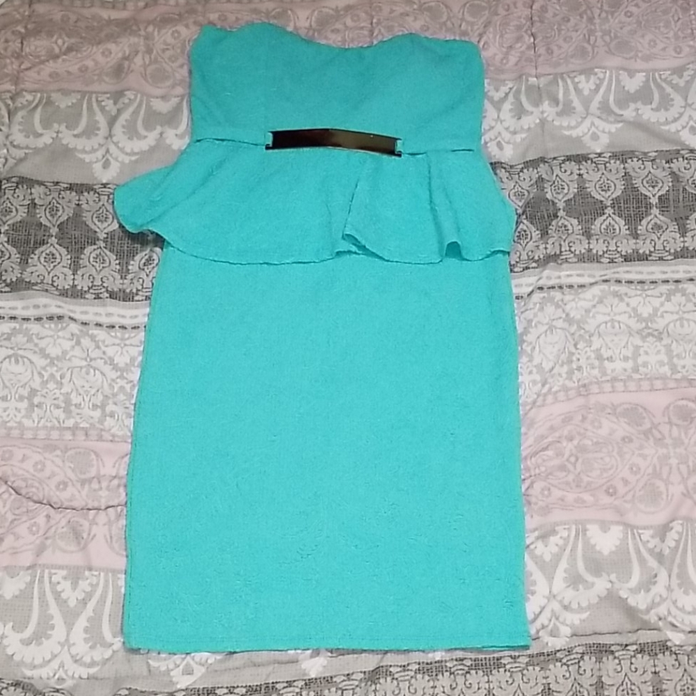 Strapless dress